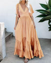 Long casual maxi dress