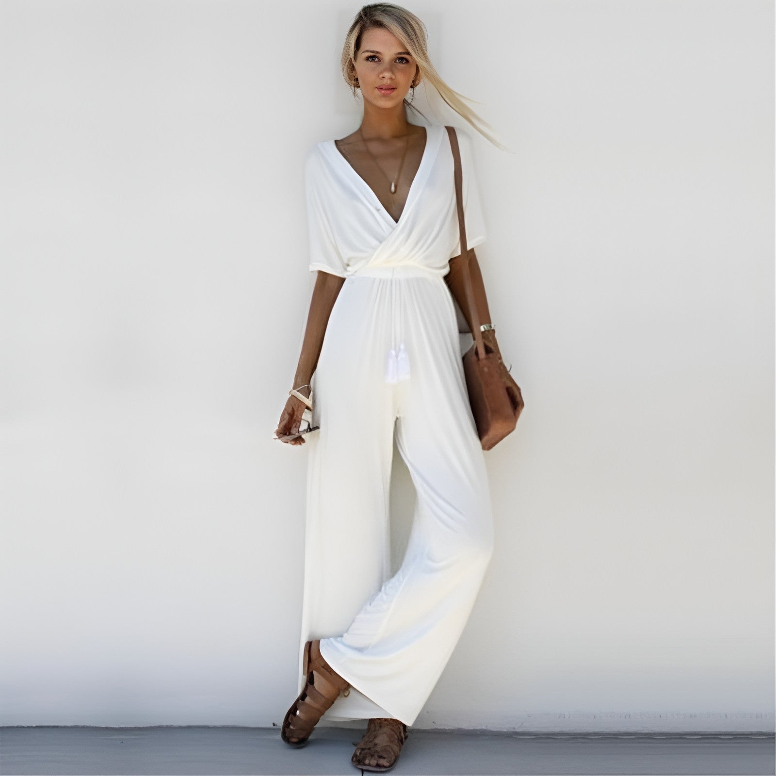 Margra deep V-neck