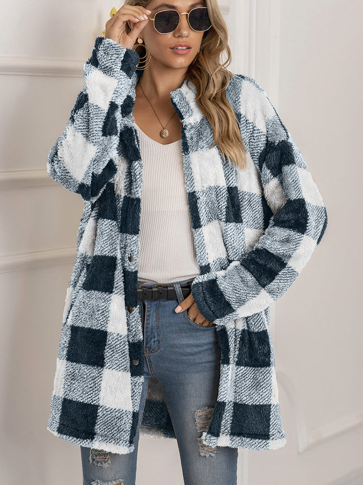 Checkered Cardigan