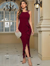 Women's - Cami Dress - Ruffled Hem and Ruffle Details - Flowy Summer Style