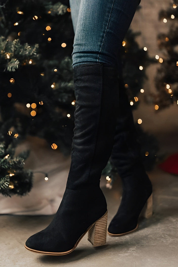 Versatile knee-high boots