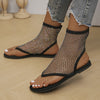 Women's - Rhinestone Sandals - Comfortable Toe Separators, Lightweight & Breathable for All-Day Style