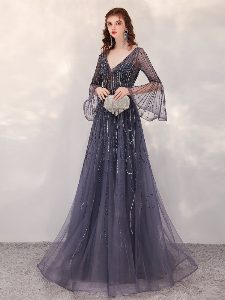 Evening dress high-end luxury temperament banquet