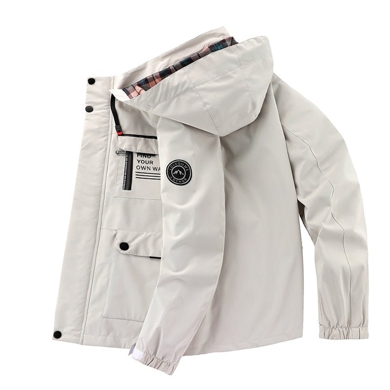 Men's - Winter Jacket - Polyester - Explorer Style - Cold Weather Coat Perfect for Adventures