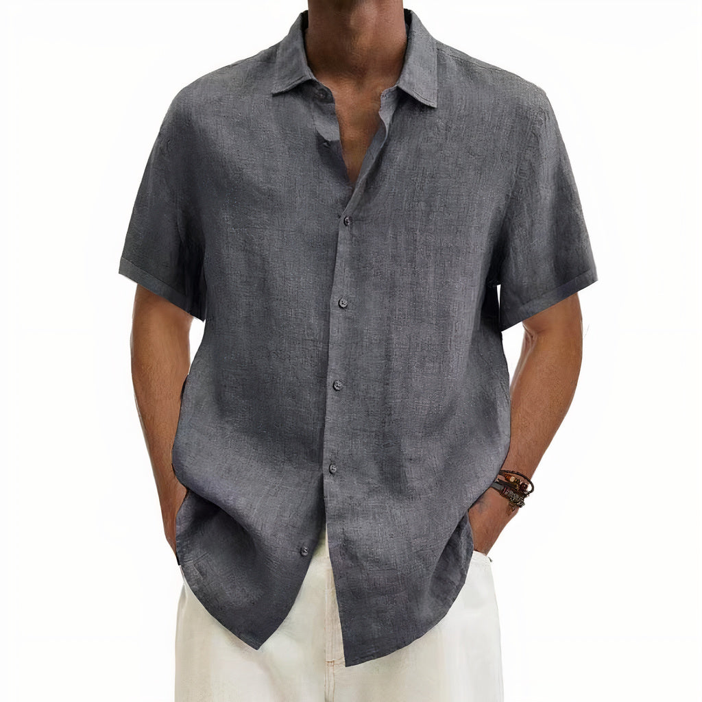 Men's - Linen Shirt - Comfy Summer Wear