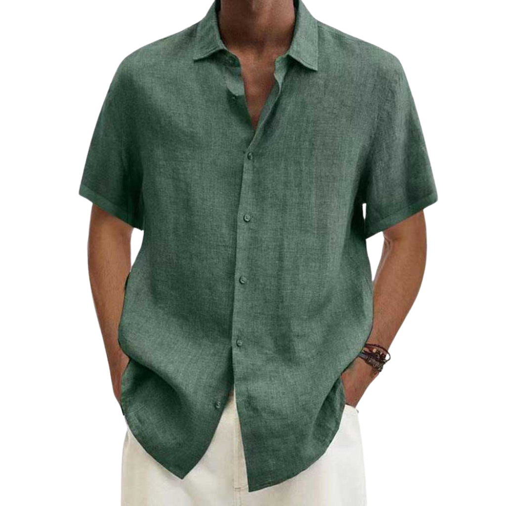 Men's - Linen Shirt - Comfy Summer Wear