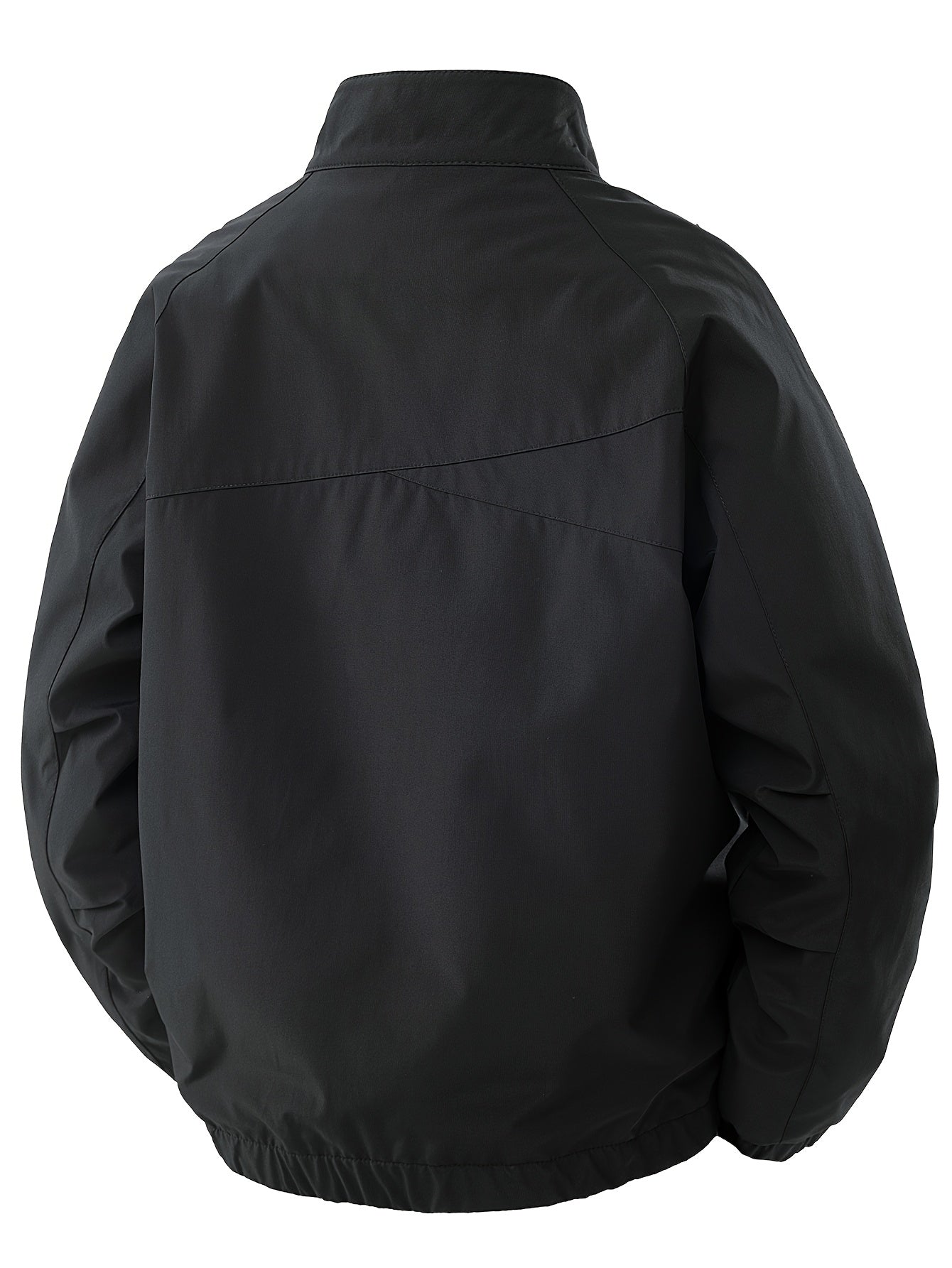 Men's - Casual Windbreaker Jacket - Lightweight, Versatile, Perfect for Outdoor Adventures