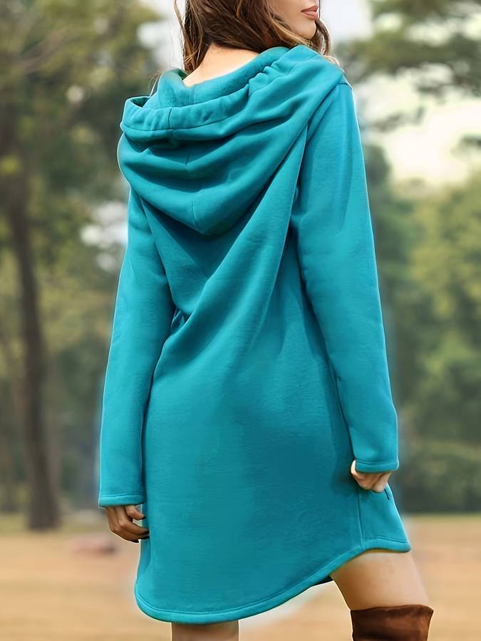 Women's - Long Hoodie - Soft & Stylish