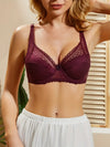 Comfort Bra With Floral Lace Elegant, Comfortable and Breathable