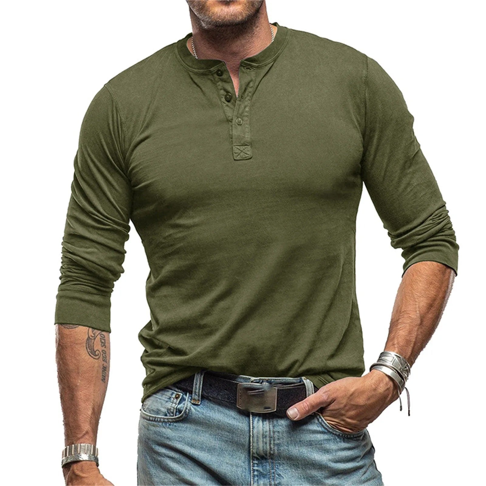 Men - Shirt - Vintage Style - Cotton Blend