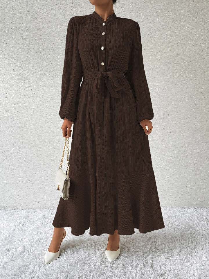 Women's - Elegant Long Sleeve Dress - Stylish Design - Perfect for Any Occasion - Women's Fashion