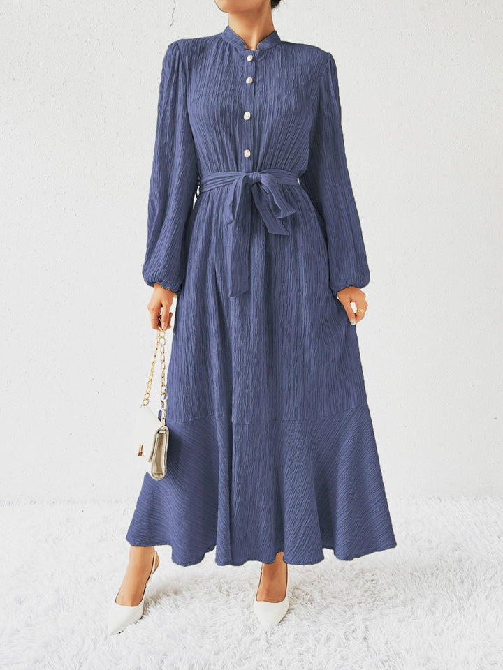 Women's - Elegant Long Sleeve Dress - Stylish Design - Perfect for Any Occasion - Women's Fashion