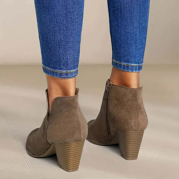 Women's - Comfortable Ankle Boots - Durable Material - Stylish Design - Supportive Fit