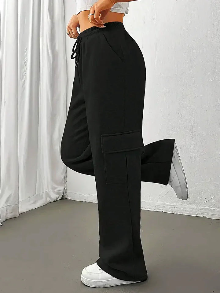 Women's - Jogging Trousers - Comfortable with Pockets - Perfect for Active Lifestyle