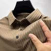 Silk shirt with stylish button