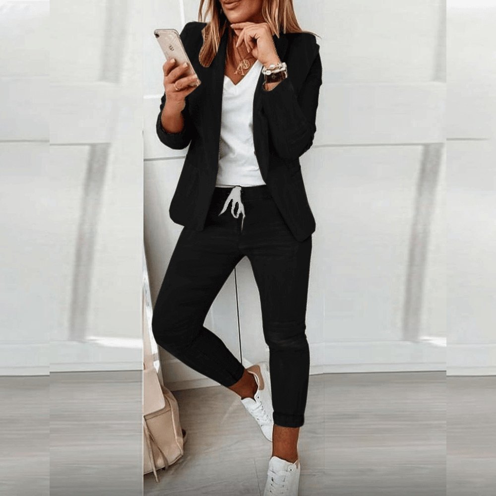 Blazer set with elegance