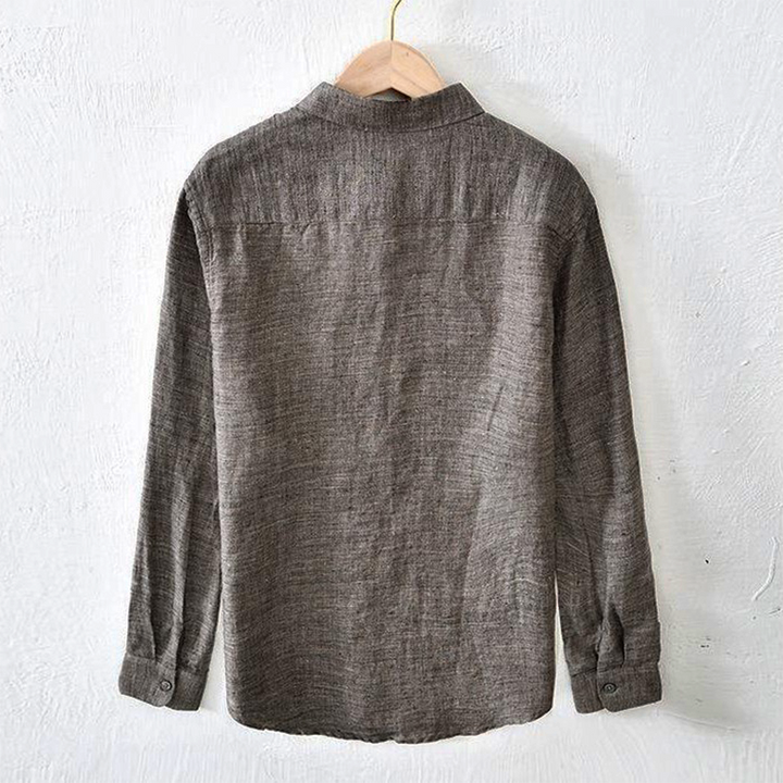 Long sleeve linen shirt