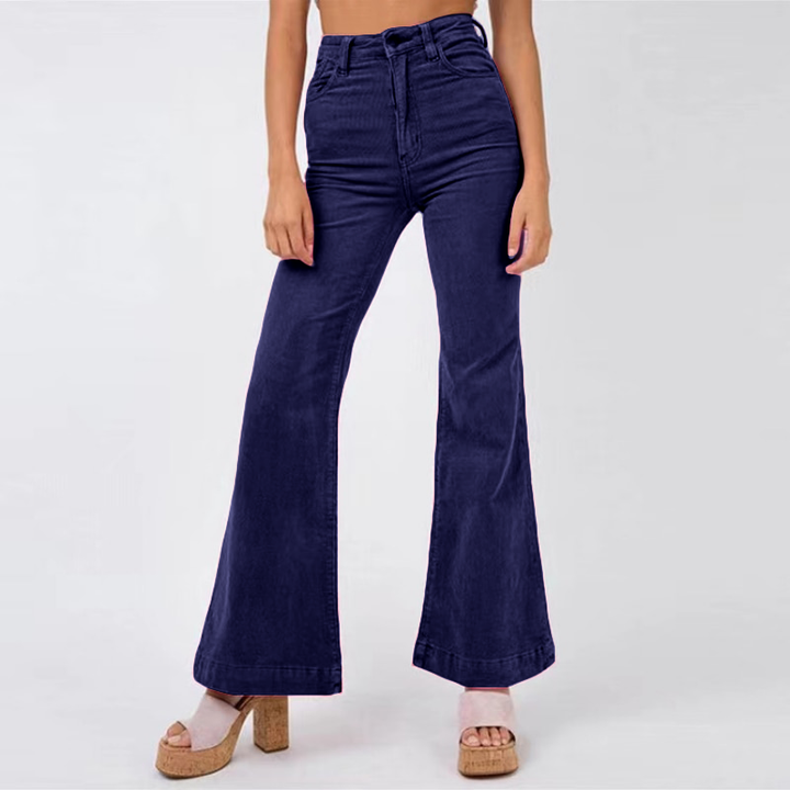 Women's flare trousers