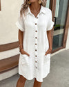 Comfortable shirt dress