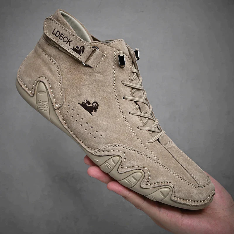 Decks | Ultra-comfortable non-slip real leather barefoot shoe (Unisex)