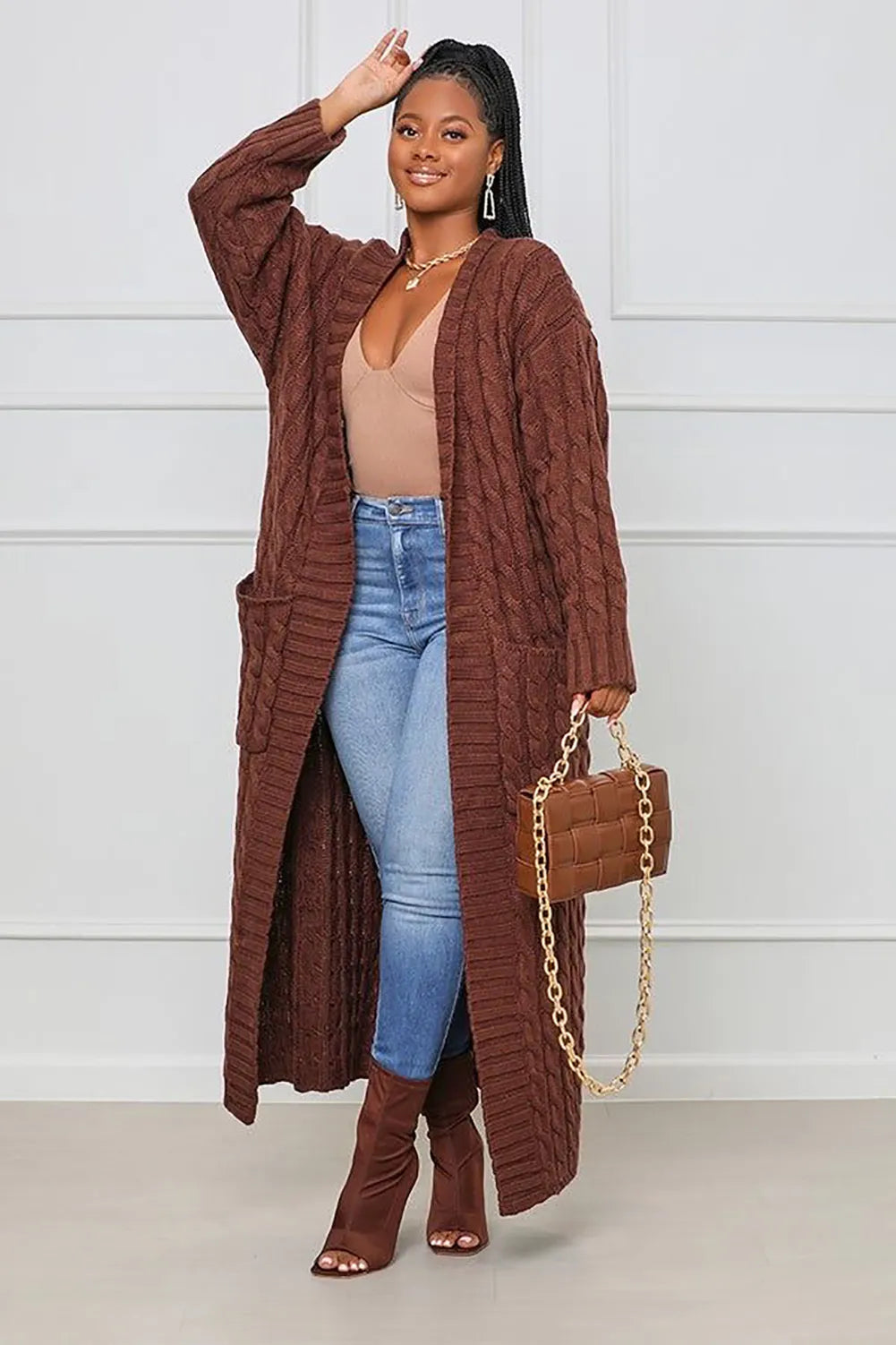 Long cardigan