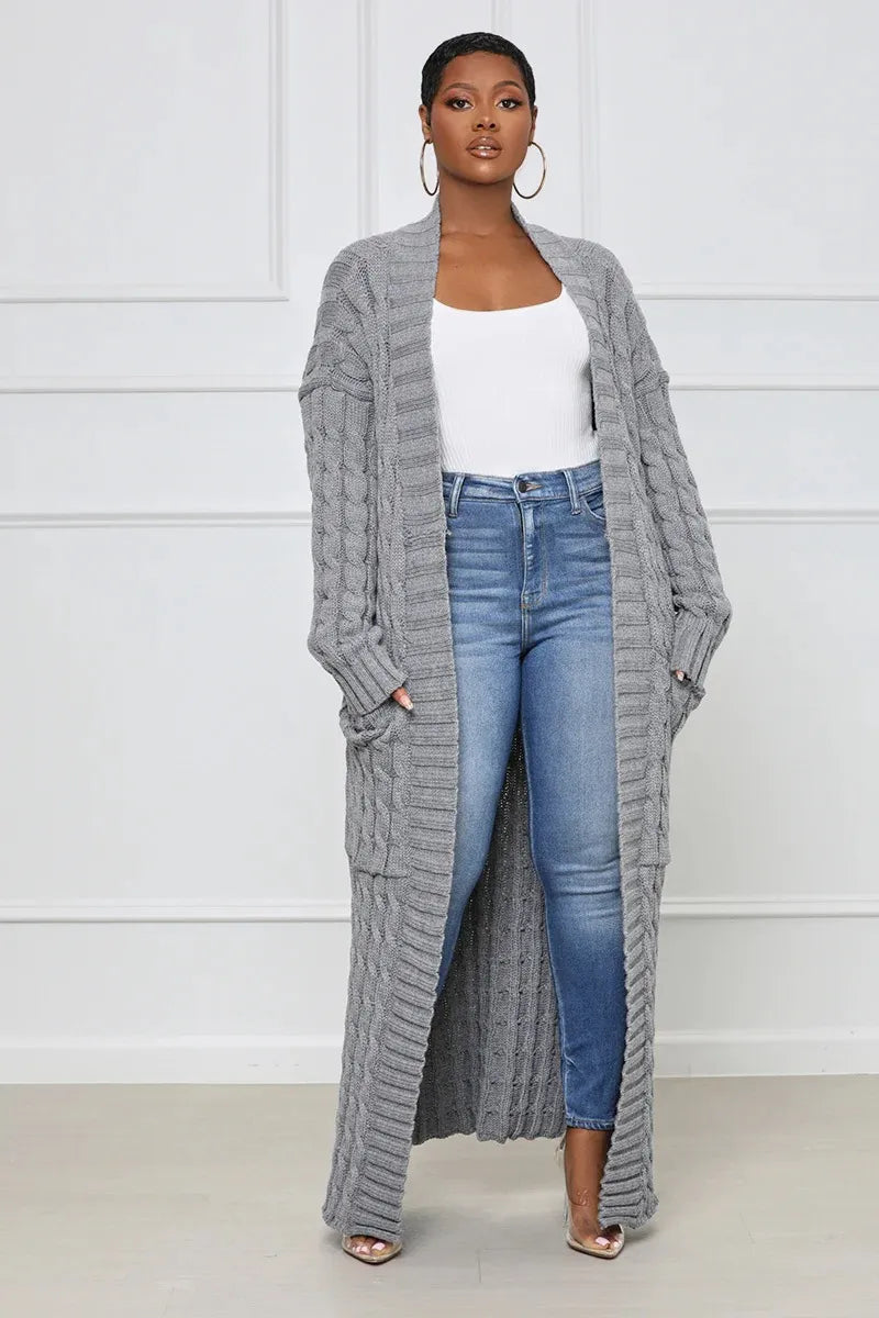 Long cardigan