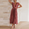 Pleated dress in premium quality