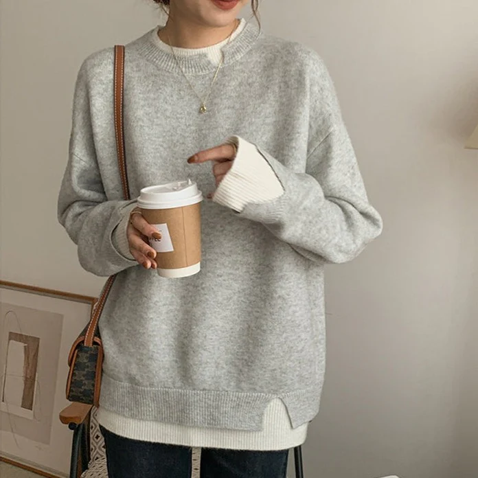 Plain ladies jumper