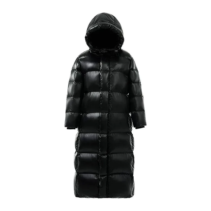 Long down puffer jacket