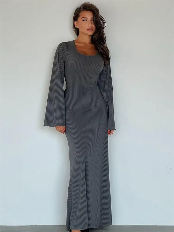 Versatile maxi dress in the perfect colour