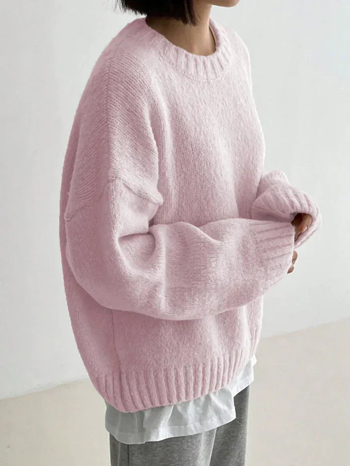 Pink monochrome jumper