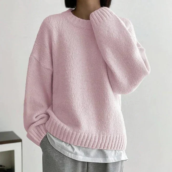 Pink monochrome jumper