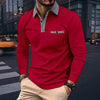 Long-Sleeved Polo Shirt