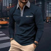 Long-Sleeved Polo Shirt