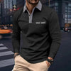 Long-Sleeved Polo Shirt