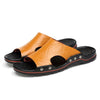 Ademende, anti-slip men's sandals Van synthetic leather