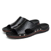 Ademende, anti-slip men's sandals Van synthetic leather