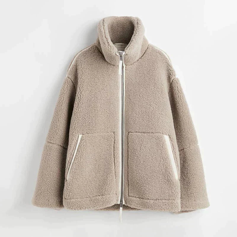 Women's - Cosy Fleece Jacket - Soft & Warm Material - Ideal for Layering & Outdoor Adventures