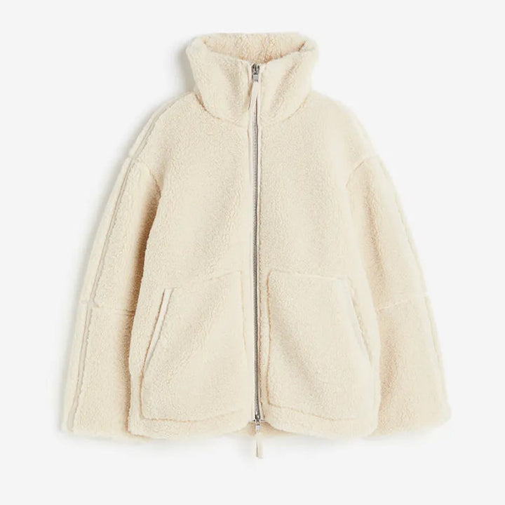 Warm teddy jacket