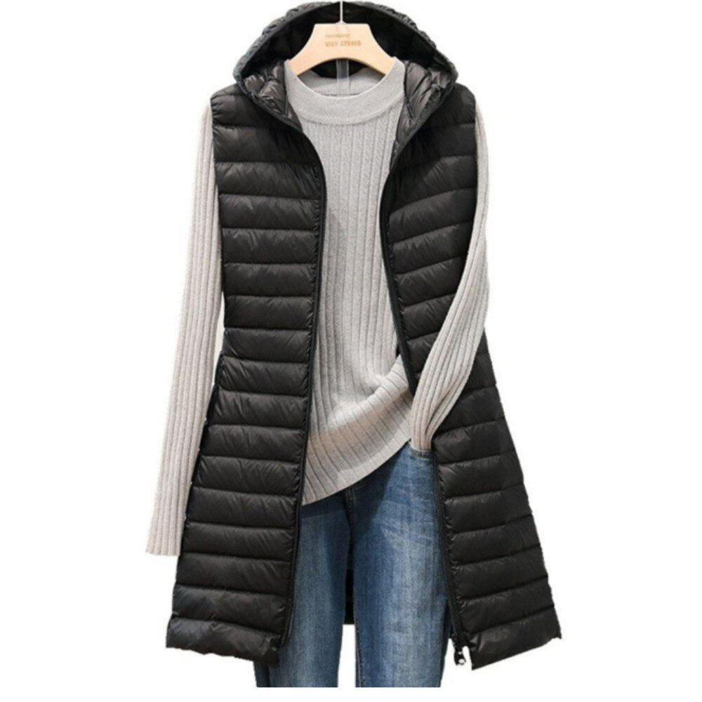 Cosy and modern padded jacket with hood