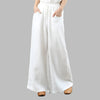 Women's - Lightweight and Stylish Pants - Smoky Airy Design for Everyday Wear
