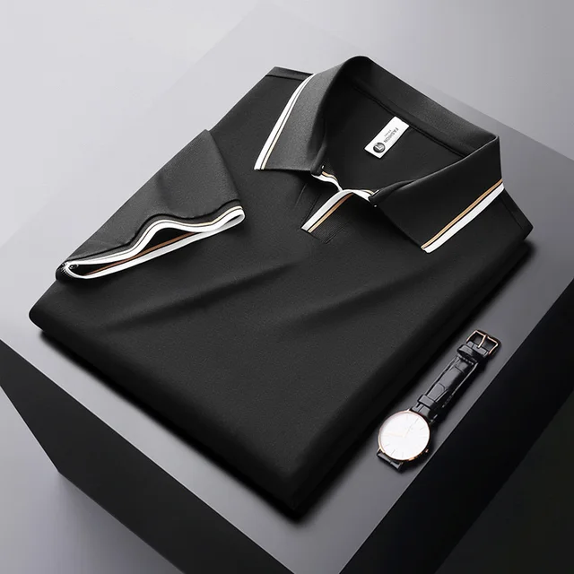 High-quality lapel polo shirt