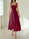 Women's - Midi dress with camisole - Lightweight and Stylish - Perfect for any Occasion