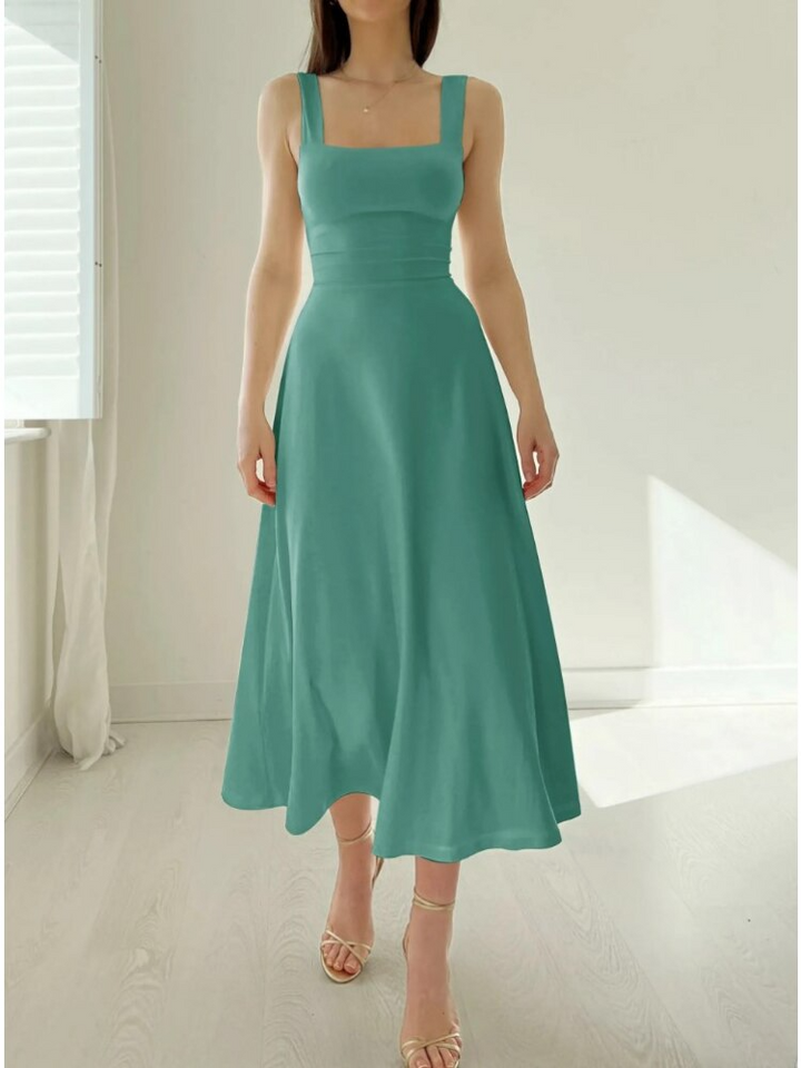 Women's - Midi dress with camisole - Lightweight and Stylish - Perfect for any Occasion