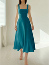 Women's - Midi dress with camisole - Lightweight and Stylish - Perfect for any Occasion