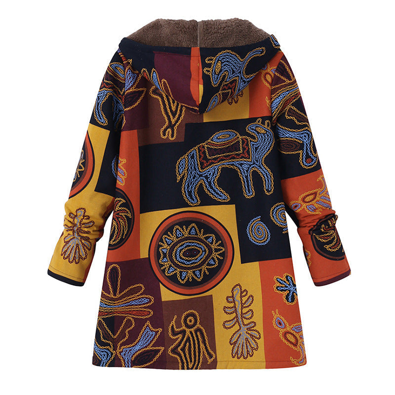 Daniela™ Patterned jacket in vintage style