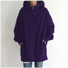 Women's autumn/winter hoodie with zip