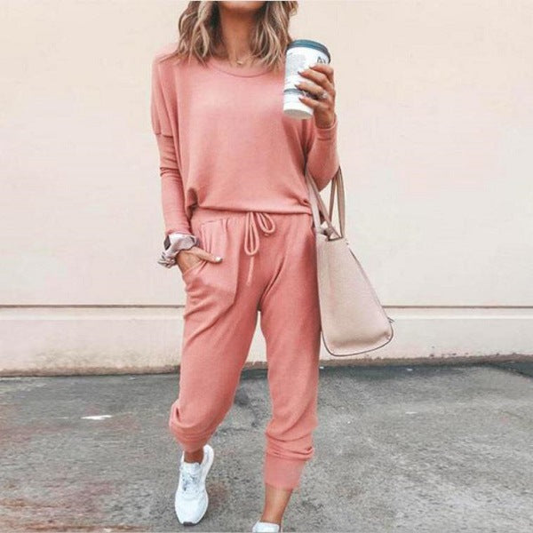 Trendy loose, comfortable, breathable tracksuit