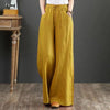 Women's - Lightweight and Stylish Pants - Smoky Airy Design for Everyday Wear