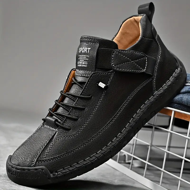 Men's - Sneakers - Leather - Stylish, Comfortable, and Durable Footwear for Everyday Wear